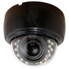 CLED30D7B Speco Technologies Indoor Plastic Dome w/ IR & Fizxed Lens, 600 TVL, 12VDC, 3.6mm, Black Housing