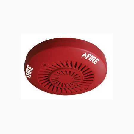 [DISCONTINUED] 4580001 Potter CM24C-R 24VDC Ceiling Chime Red