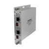 CNFE2EOC Comnet Small Size 10/100Mbps Media Converter, Commercial Grade 2 Independent Ethernet to Copper or COAX