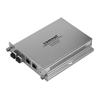 CNFE4FX4US Comnet Unmanaged Switch, 4 Port, 100Mbps, 4 Fiber, SFP Sold Seperately