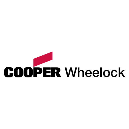 SFP-W Cooper Wheelock PLATE,SEMI FLUSH ,WHT