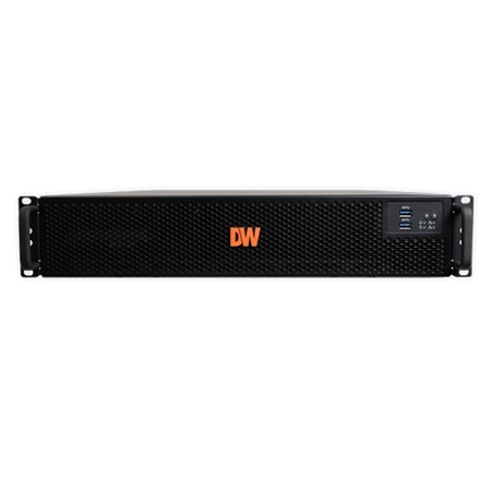 DW-BJP2U32T Digital Watchdog 2U Rack NVR 600Mbps Max Throughput - 32TB w/ 1 x 4 Channel License - Windows 10