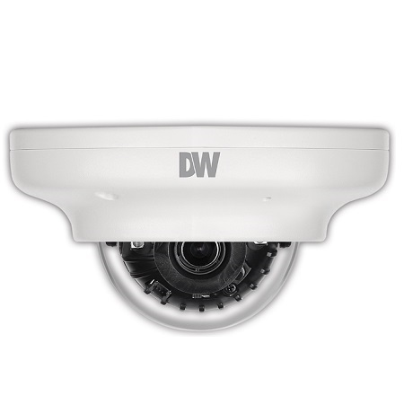 DWC-MV72Di28T Digital Watchdog 2.8mm 30FPS @ 1080p Indoor/Outdoor IR Day/Night WDR Dome IP Security Camera 12VDC/POE