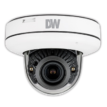 DWC-MV84WiAWC5 Digital Watchdog 2.8-12mm Varifocal 30FPS @ 4MP Indoor/Outdoor IR Day/Night WDR Dome IP Security Camera 12VDC/POE