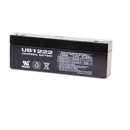 D5739 UPG UB1222 Sealed Lead Acid Battery 12 Volts/2.2Ah - F1 Terminal