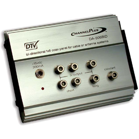 [DISCONTINUED] DA-506BID ChannelPlus Bi-directional RF Distribution Amplifier