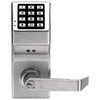 DL2800IC-3-M Alarm Lock Electronic Digital Lock - Medeco Interchangeable Core - Polished Chrome Finish - Special Order