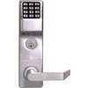 DL3500DBL-3 Alarm Lock Trilogy Electronic Digital Mortise Locks - Straight lever deadbolt function Left Hand - Polished Brass Finish