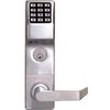 DL3575CRR-10B Alarm Lock Trilogy Electronic Digital Mortise Locks - Regal lever classroom function Right hand - Duronodic Finish