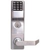 DL3575DBL-3 Alarm Lock Trilogy Electronic Digital Mortise Locks - Regal lever deadbolt function Left hand - Polished Brass Finish