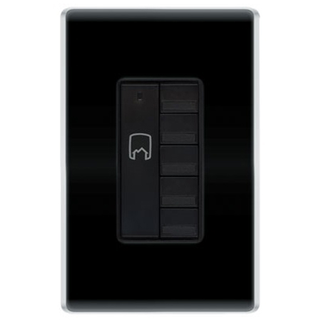 [DISCONTINUED] DRD5-BV2 Legrand On-Q In-Wall Whole House Scene Controller - Traditional - Black