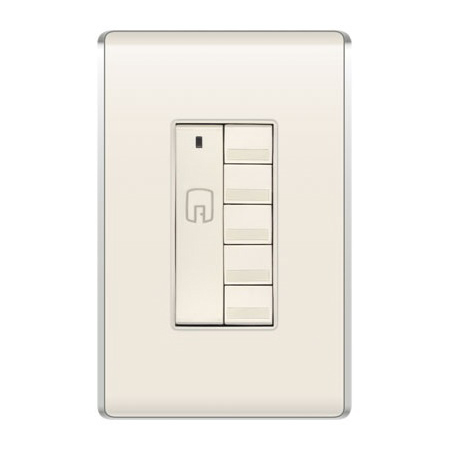 [DISCONTINUED] DRD6-AV2 Legrand On-Q In-Wall Room Scene Controller - Traditional - Almond