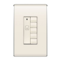 [DISCONTINUED] DRD6-AV2 Legrand On-Q In-Wall Room Scene Controller - Traditional - Almond