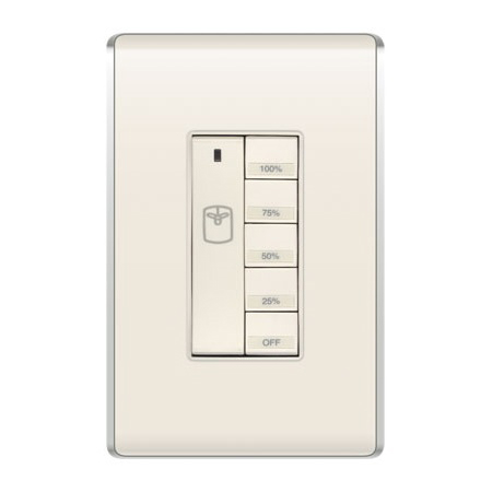 DRD9-A Legrand On-Q In-Wall Fan Speed Controller - Traditional - Almond