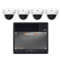 DW-CUDV9KIT34 Digital Watchdog 64 Channel Blackjack Cube NVR - 3TB w/ 4 x 5MP Outdoor Dome IP Security Cameras