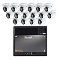 [DISCONTINUED] DW-CUVLKIT916 Digital Watchdog 64 Channel Blackjack Cube NVR - 9TB w/ 16 x 4MP Outdoor IR Turret IP Security Cameras