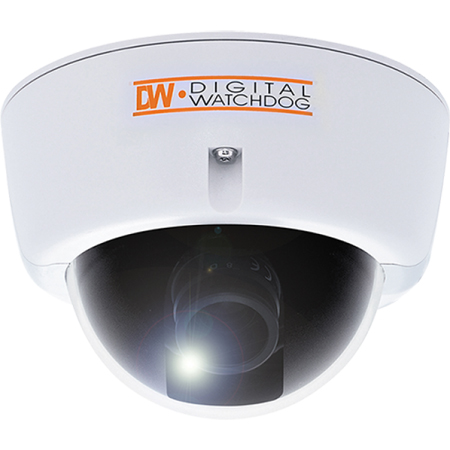 [DISCONTINUED] DWC-D1362D Digital Watchdog 3.3~12mm Varifocal 540TVL Indoor Day/Night Dome Security Camera 12VDC