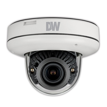 DWC-MPV85WiATW Digital Watchdog 2.7~13.5mm Varifocal 30FPS @ 5MP Outdoor IR Day/Night WDR Dome IP Security Camera 12VDC/POE