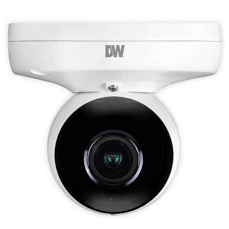 DWC-MPVD8WiATW Digital Watchdog 2.7~13.5mm Motorized 30FPS @ 8MP Indoor/Outdoor IR Day/Night WDR Vandal Ball IP Security Camera 12VDC/POE