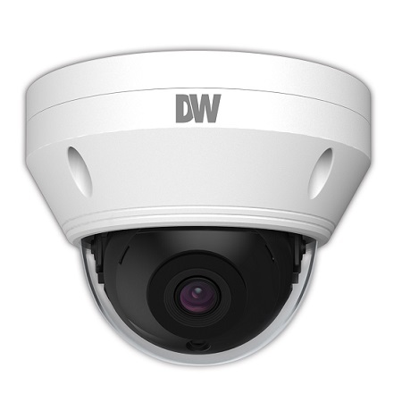 DWC-MV95Wi28TW Digital Watchdog 2.8mm 30FPS @ 5MP Indoor/Outdoor IR Day/Night WDR Dome IP Security Camera 12VDC/POE