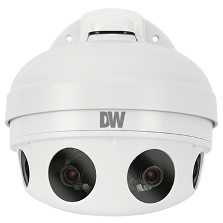 [DISCONTINUED] DWC-PZV2M72T Digital Watchdog Multi-sensor 7.2mm 15FPS @ 48MP Outdoor Day/Night Panoramic Dome IP Security Camera 12VDC/POE