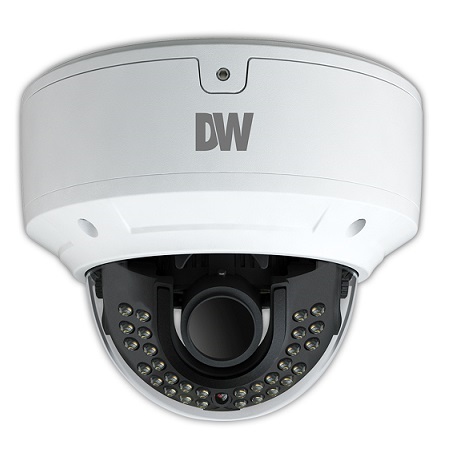 DWC-V8563TIR Digital Watchdog 2.8~12mm Varifocal 20FPS @ 2560 x 1936 Outdoor IR Day/Night Dome HD-TVI/HD-CVI/AHD Security Camera 12VDC