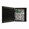 E4V LifeSafety Power 20" W x 24" H x 6.5" D Steel Electrical Enclosure - Black with Vertx Back Plate