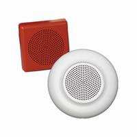 E50H-24MCW-NW Cooper Wheelock High Fidelity Wall Mount without Lettering Speaker Strobe - White