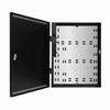 E6S LifeSafety Power 23" W x 30" H x 6.5" D Steel Electrical Enclosure - Black with Software House Back Plate