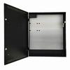 E8A LifeSafety Power 30" W x 36" H x 6.5" D Steel Electrical Enclosure - Black with AMAG Back Plate