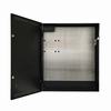 Show product details for E8M LifeSafety Power 30" W x 36" H x 6.5" D Steel Electrical Enclosure - Black with Mercury Back Plate