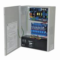 EFLOW102NA8DV Altronix 8 Channel 10Amp 12VDC Access Control Power Supply in UL Listed NEMA 1 Indoor 12” W x 15.5” H x 4.5” D Steel Electrical Enclosure
