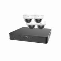 EK-S31P4D44T1 Uniview 4 Channel NVR 64Mbps Max Throughput - 1TB with 4 x 4MP Lite Dome IP Security Camera