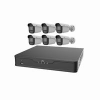EK-X1P8B46T2 Uniview 8 Channel NVR 80Mbps Max Throughput - 2TB with 6 x 4MP Lite Bullet IP Security Camera