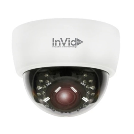 ELEV-ALLDIR2812D InVid Tech 2.8-12mm Varifocal 30FPS @ 2MP Indoor IR Day/Night WDR Dome HD-TVI/HD-CVI/AHD/Analog Security Camera 12VDC/24VAC