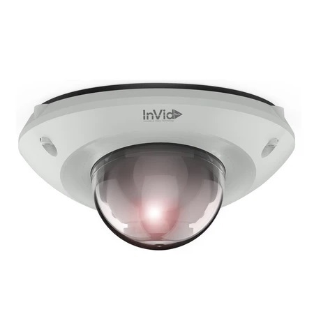 ELEV-P4LIR28 InVid Tech 2.8mm 25FPS @ 4MP Outdoor IR Day/Night WDR Dome IP Security Camera 12VDC/POE