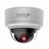ELEV-P5DRXIR28N InVid Tech 2.8mm 15FPS @ 5MP Outdoor IR Day/Night WDR Dome IP Security Camera 12VDC/PoE