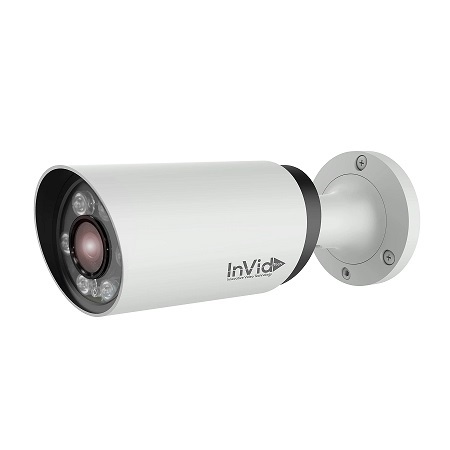 ELEV-P8BXIR28 InVid Tech 2.8mm 30FPS @ 8MP Outdoor IR Day/Night WDR Bullet IP Security Camera 12VDC/PoE