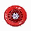 ELFHSRC Cooper Wheelock Eaton Eluxa Low Frequency Sounder Strobe, Ceiling, Red, FIRE, 110/177 cd, 24V, Indoor