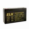 ELK-06120 ELK Rechargeable Sealed Lead Acid Battery 6 Volts/12Ah - F1 Terminals