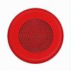 ELSPKRC-N Cooper Wheelock Eaton Eluxa High Fidelity Speaker, Ceiling, Red, No Lettering, Clear Lens, 25/70V, Indoor