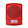 ELSPSTR-AL Cooper Wheelock Eaton Eluxa High Fidelity Speaker Strobe, LED, Wall, Red, ALERT, Clear Lens, 15/30/75/110/135/185 cd, 25/70V, Indoor