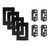 ENC-DRSFB-SL-4 Linear Encore Keypad Faceplates 4-pack Screwless Black-DISCONTINUED