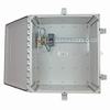 EP242410-O4 STI Polycarbonate Enclosure w/ Power Distribution Strip 24" H x 24" W x 10" D - Solid Door