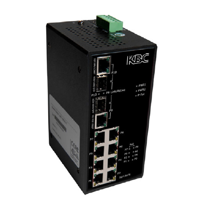 ESML8P-PC2-D KBC Managed Industrial Ethernet Switch with PoE