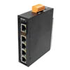 ESUL5-D KBC Industrial Ethernet DIN Rail Mount Switch - Layer 2 Unmanaged - 5 10/100Mbps LAN Ports 12-36VDC Input