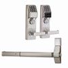 ETPLS1G-10BS88 Alarm Lock Exit Trim Lock - Straight 1 3/4" Standard - Duronodic Finish
