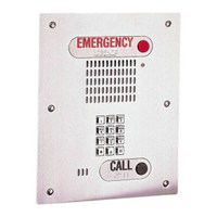 ETP-400KV Talk-A-Phone ADA Compliant Hands-Free Indoor/Outdoor Keypad Emergency Phone Flush Mounted with Voice Location Identifier