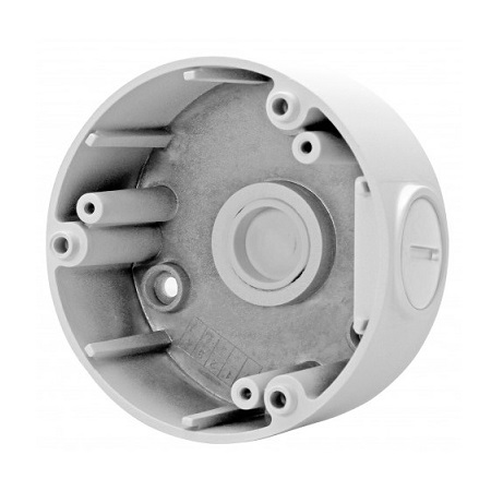 EV-SSWQ Seco-Larm Conduit Box Bracket for Small Turret Cameras  White