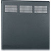 EVFD-10 Middle Atlantic Slotted Vented Front Door, Fits 10 Space EWR Series Racks, Black Finish